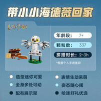 LEGO乐高 哈利波特系列 76425 女贞路 4 号海德薇 