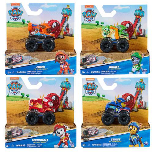 Paw Vhc Pupsqdracerwheels - Assorted