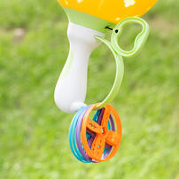 Playpop培玩宝 花飞碟舞拉线飞碟-黄（邮购盒）