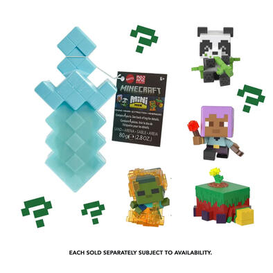 我的世界迷你角色采矿收集系列 1个装 - 随机发货