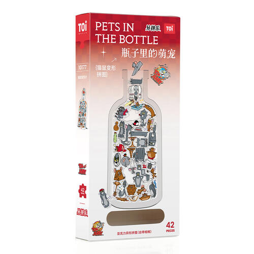Toi Hanging Puzzle Series-Tom and Jerry- Ding~Jerry Bread Bun 