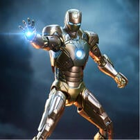 Marvel漫威 漫威十周年系列钢铁侠MK21