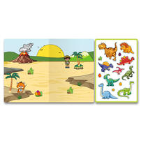 Master Momo's Dinosaurs World Magnetic Board