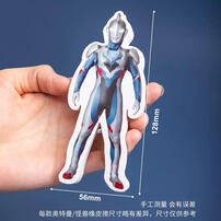 一正 奥特英雄怪兽橡皮擦 泽塔篇中款 1个装 - 随机发货