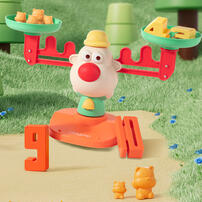 PLAYPOP萌趣驯鹿天平