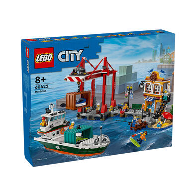 LEGO乐高 城市组 60422 海港与货船