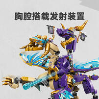 LEGO乐高 幻影忍者系列 71836 专注神龙天弧