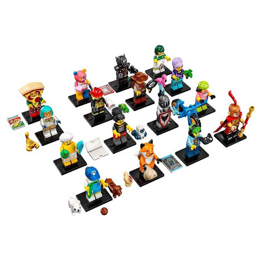 Assorted shop lego minifigures