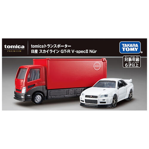 Tomica Transporter Nissan Skyline Gt-R V･Spec2 Nur
