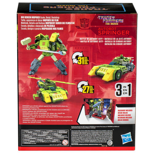 Transformers Gen Studio Series Ldr Tf86 Springer