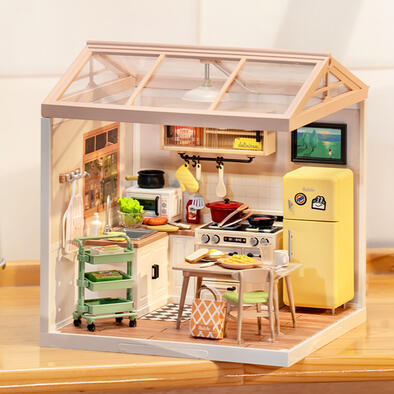 Rolife Happy Meals Kitchen