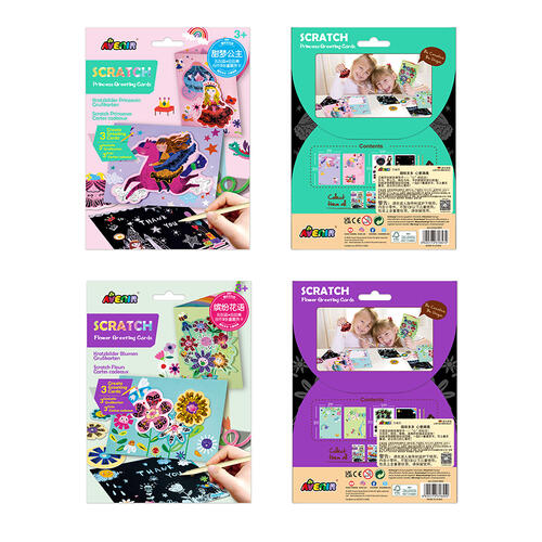 Avenir Scratch Greeting Card - Assorted