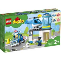 LEGO乐高 得宝系列 10959 警察局与警用直升机