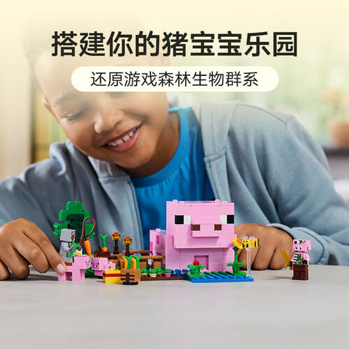 LEGO Minecraft The Baby Pig House 21268