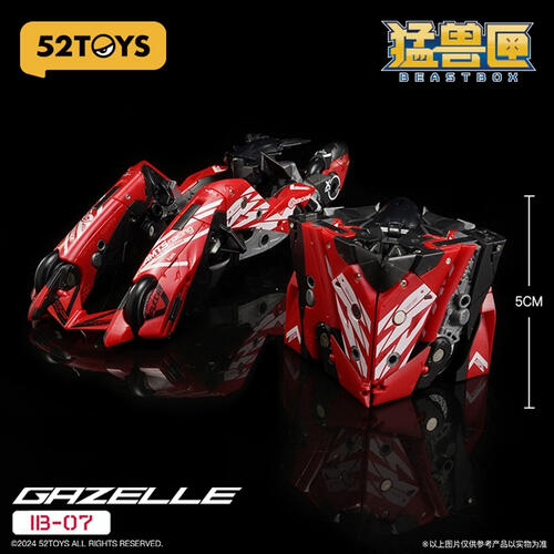 52Toys 万能匣系列全能小队瞪羚号