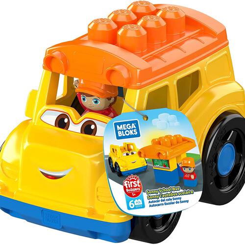 Mega Bloks First Builders Sonny School Bus