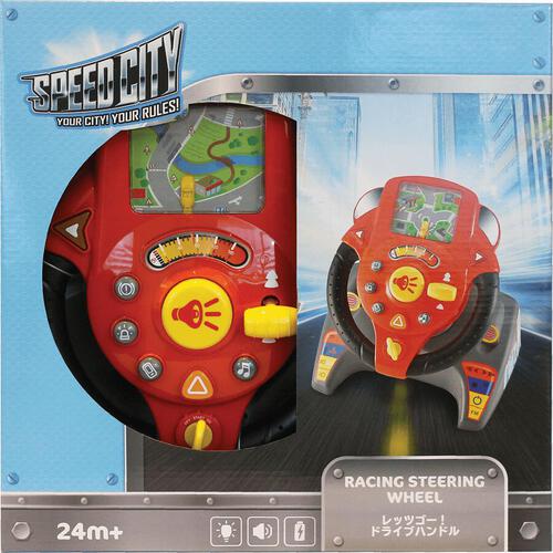 Speed City Junior Racing Steering Wheel