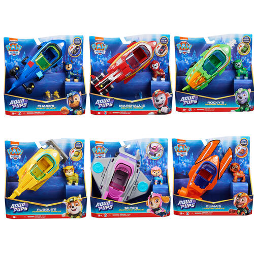 Paw Patrol汪汪队立大功救援车水行狗狗队系列 - 随机发货