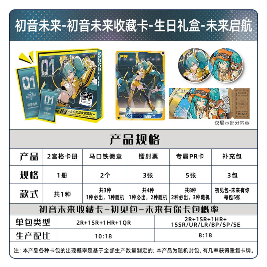 初音ミク 中国限定 KAYOU 郵政コラボ ギフトボックス 初音ミク 中国限定 KAYOU 郵政コラボ ギフトボックス