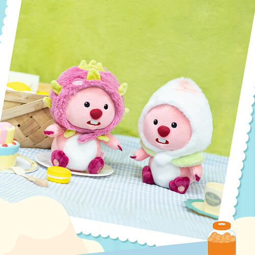Zanmang Loopy - Fruit Head Cover Detachable Doll (Dragon Fruit) - Assorted