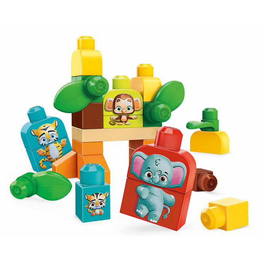 Mega bloks safari friends zoo top