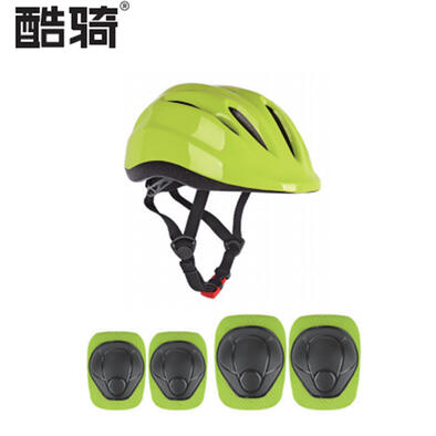 酷骑 P7运动半盔护具套装 S码