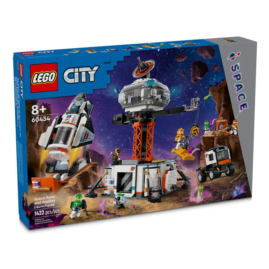 LEGO乐高城市系列60434 太空火箭发射站| 玩具反斗城中国官方网站| Toys
