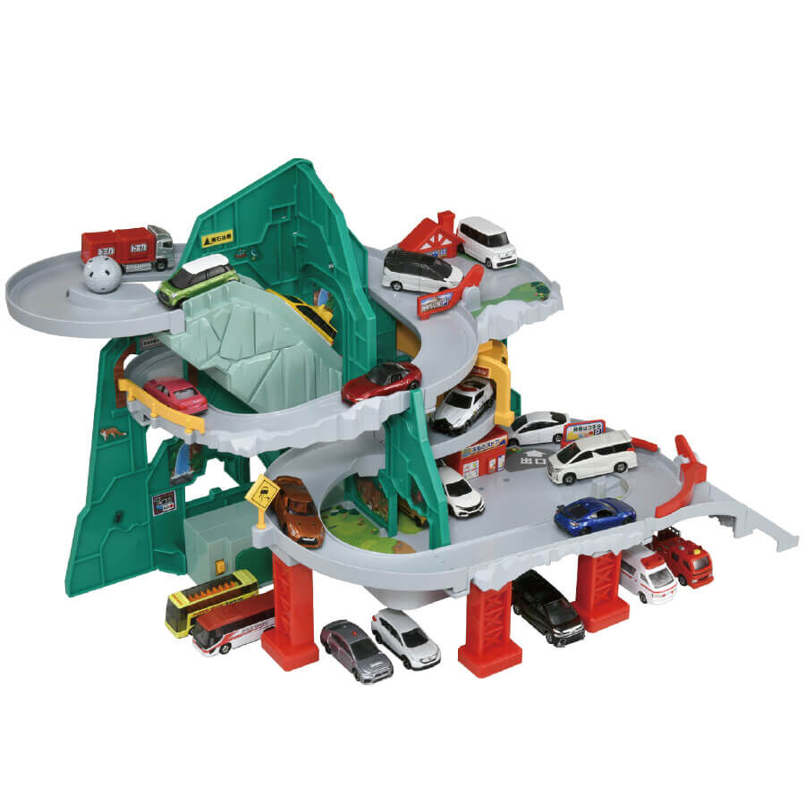 Tomica mountain drive playset deals