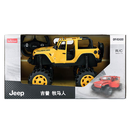 Rastar星辉 R/C 1:14 Jeep Wrangler With Big Foot 1辆装 随机发货