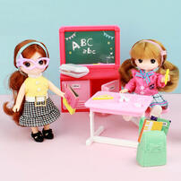 Mimiworld Little Mimi Classroom With Two Dolls
