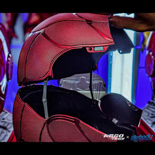 Killerbody 1:1蜘蛛侠可穿戴头盔 红色 （不含底座）