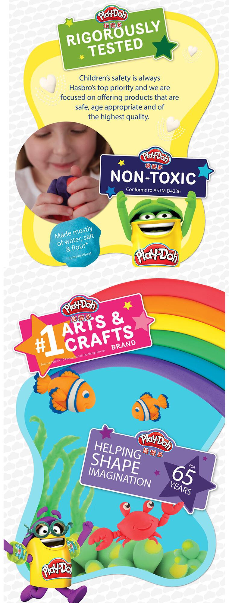 Arts & Crafts  Play-Doh Kids 2-Lb. Bulk Super Can Of Non-Toxic