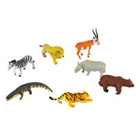 Recur 12 Pieces Wild Animal Set In Tub