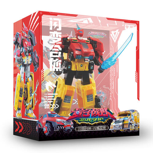 量子战队 闪变合体机甲-光辉战神