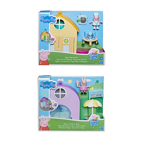 Peppa Pig 小猪佩奇佩奇欢乐一日游玩具套装混合系列