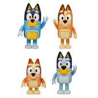 Moose Bluey S1 Figure 4Pk - Family Pk