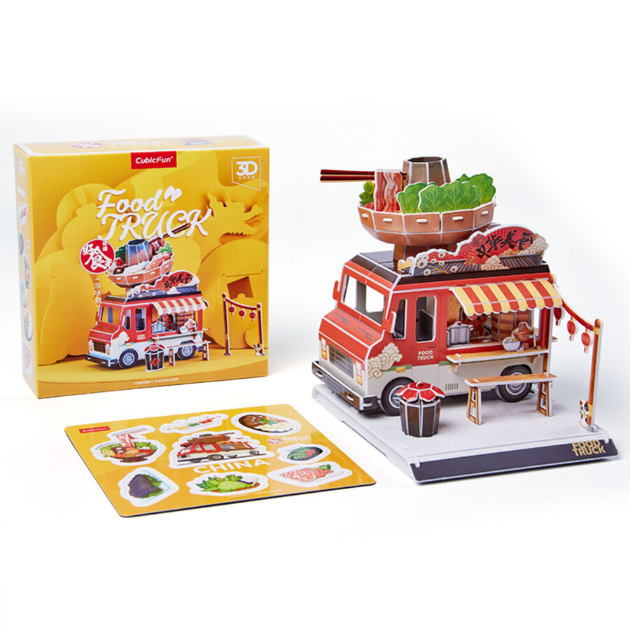Cubicfun Hot Pot Food Truck Toys R Us China Official Website