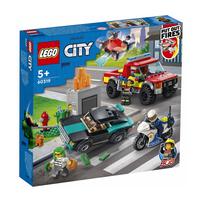 LEGO City Fire Rescue & Police Chase 60319