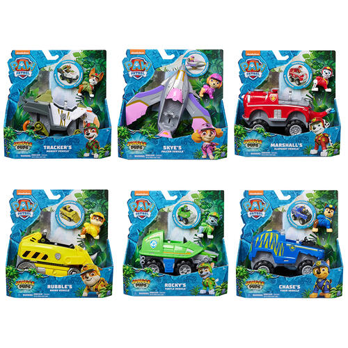 Paw Patrol Paw Vhc Themed Vhicle Jungle  - Assorted