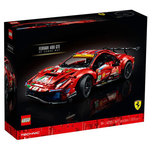 LEGO Technic Ferrari 488 GTE “AF Corse #51” 42125