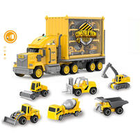 Xiruilu Container Set With 6 Die-Cast