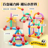 Playpop Colorful Magnetic Sticks