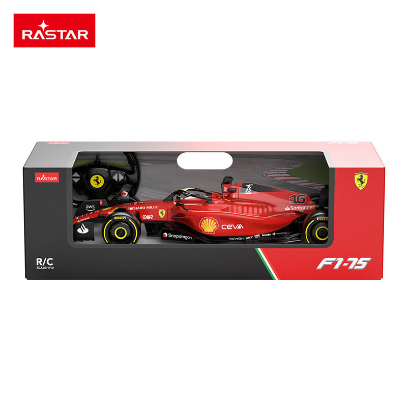 Amazon.com: RASTAR F1 Car | 1:12 Ferrari F1-75 Remote Control Toy Car,  Ferrari F1 RC Car for Boys Kids Adults, 2022 F1 Challenger, 2.4GHz : Toys &  Games