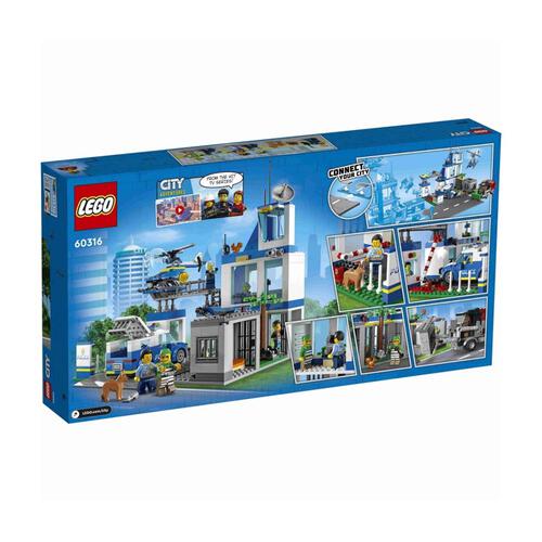 LEGO乐高 城市组系列 60316 现代化警察局 