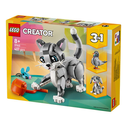 LEGO乐高 创意百变系列 31163 顽皮小猫