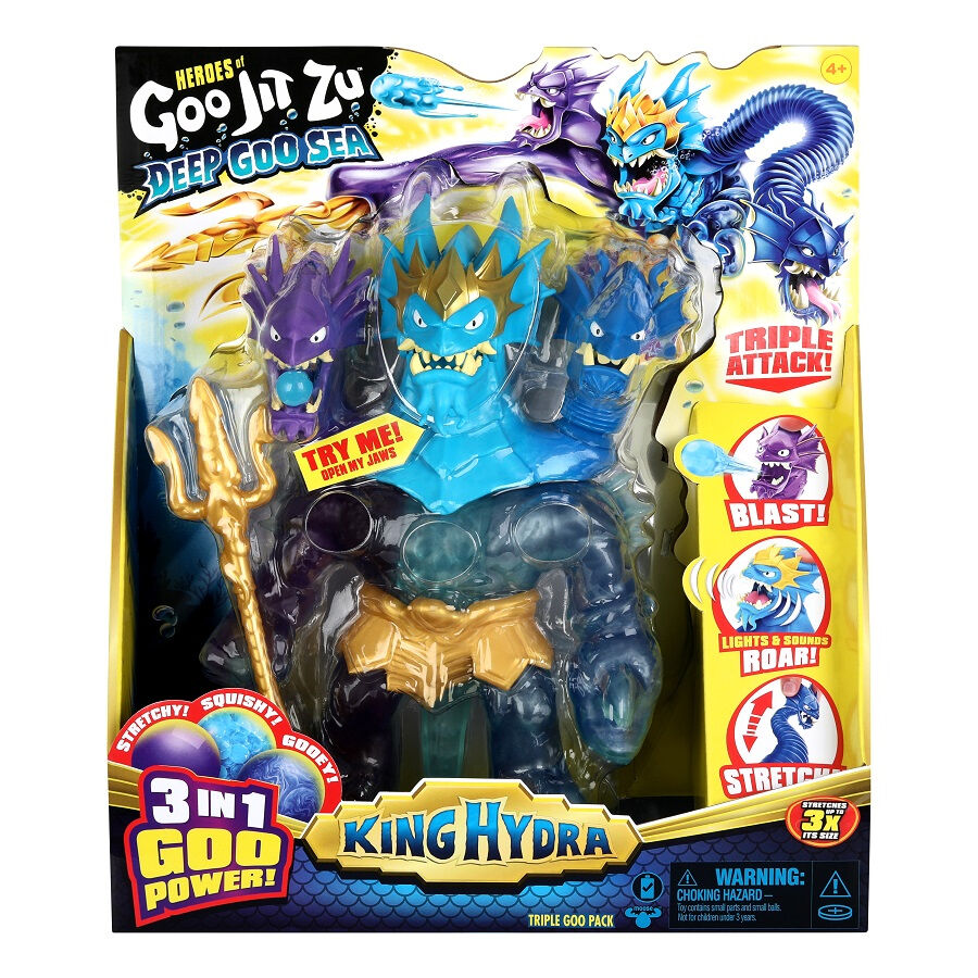 Heroes Of Goo Jit Zu Deep Goo Sea S9 Triple Goo Pk King