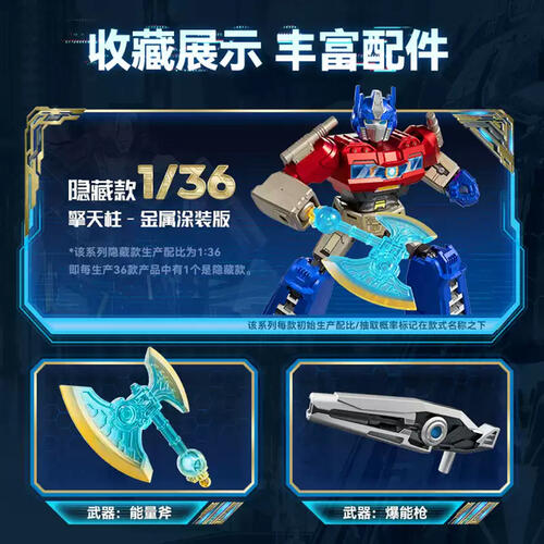 布鲁可 变形金刚群星版第5弹-起源 - 随机发货