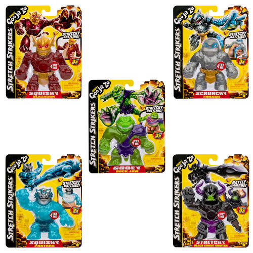 Heroes Of Goo Jit Zu Stretch Strikers S11 Hero Pk - Assorted