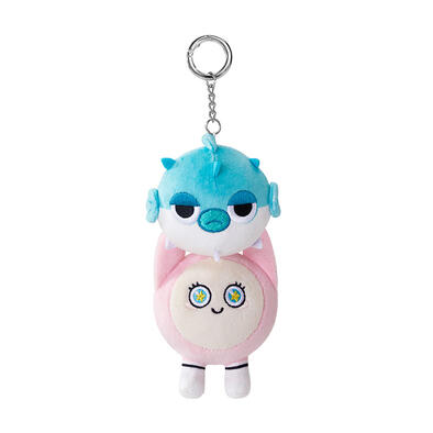 Eggy Party pull rope plush pendant-powder Egg