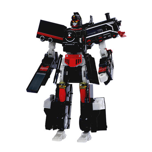 Train Robot列车超人二合体变形-黑 